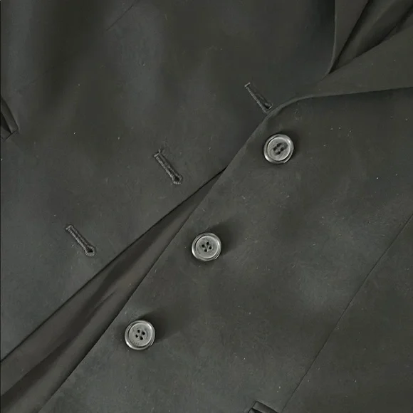 Brook brothers Classic wool Black Button-Up Blazer - Picture 3 of 8